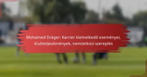 Mohamed Dräger: Karrier kiemelkedő eseményei, klubteljesítmények, nemzetközi szereplés